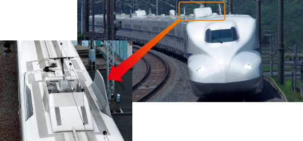 N700 Series Shinkansen Pantograph cover