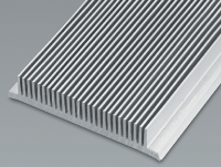 Extruded comb-blade type 