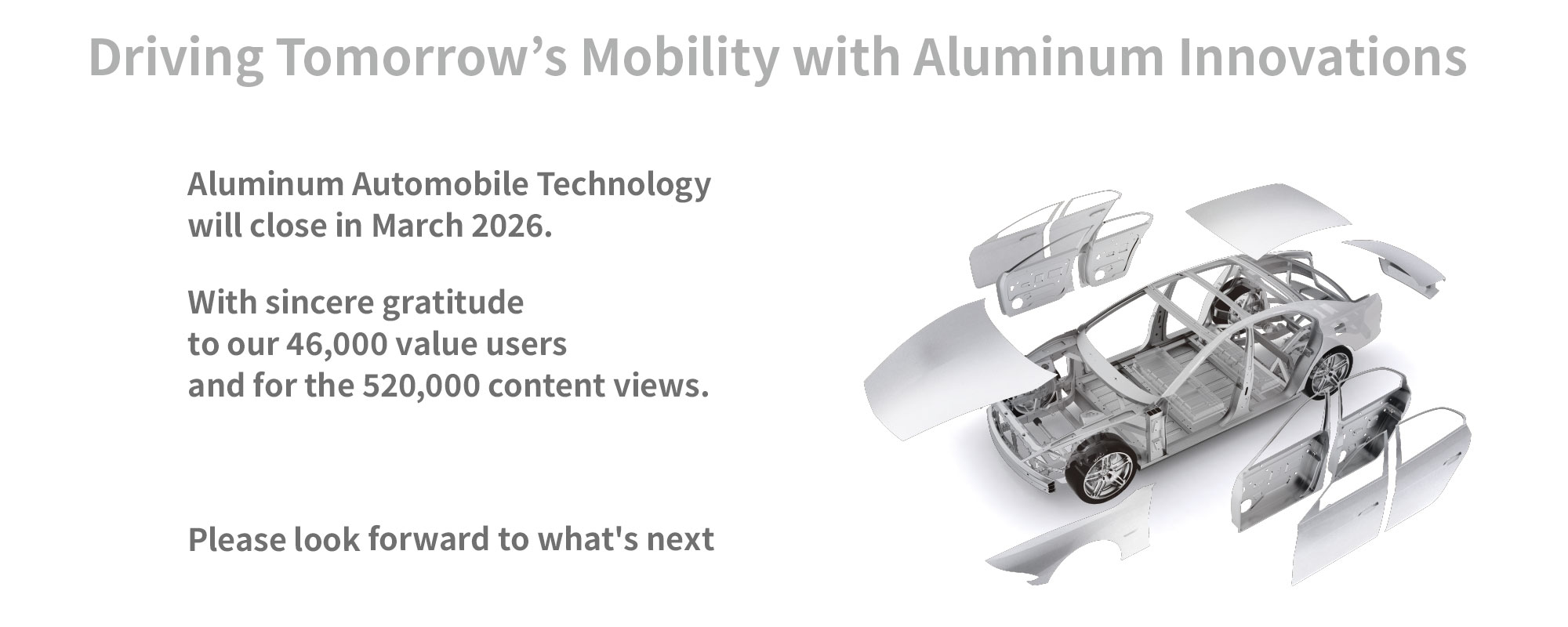 Driving Tomorrow’s Mobility with Aluminum Innovations